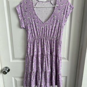 No Boundaries Lavender Floral Top